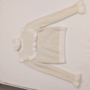 Zara Sweater White 🤍🤍🤍